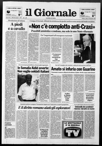 Il giornale : quotidiano del mattino